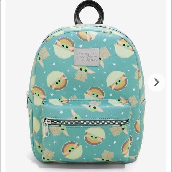 Star Wars Handbags - Star Wars The Mandalorian Chibi Child Mini Backpack NWT